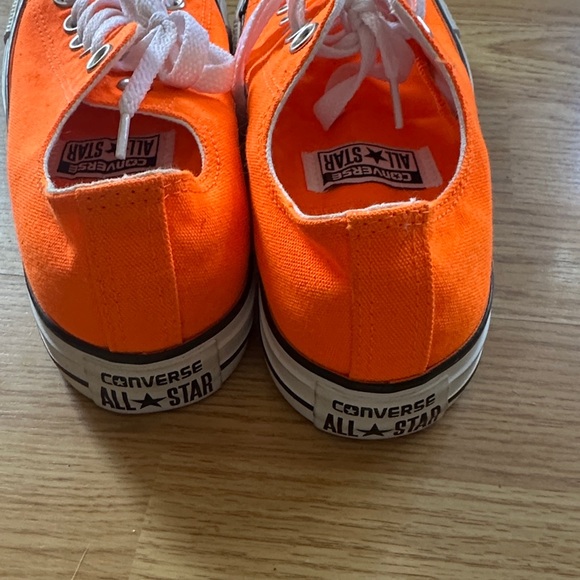 Converse Vibrant Orange Canvas Shoes - Picture 3 of 5